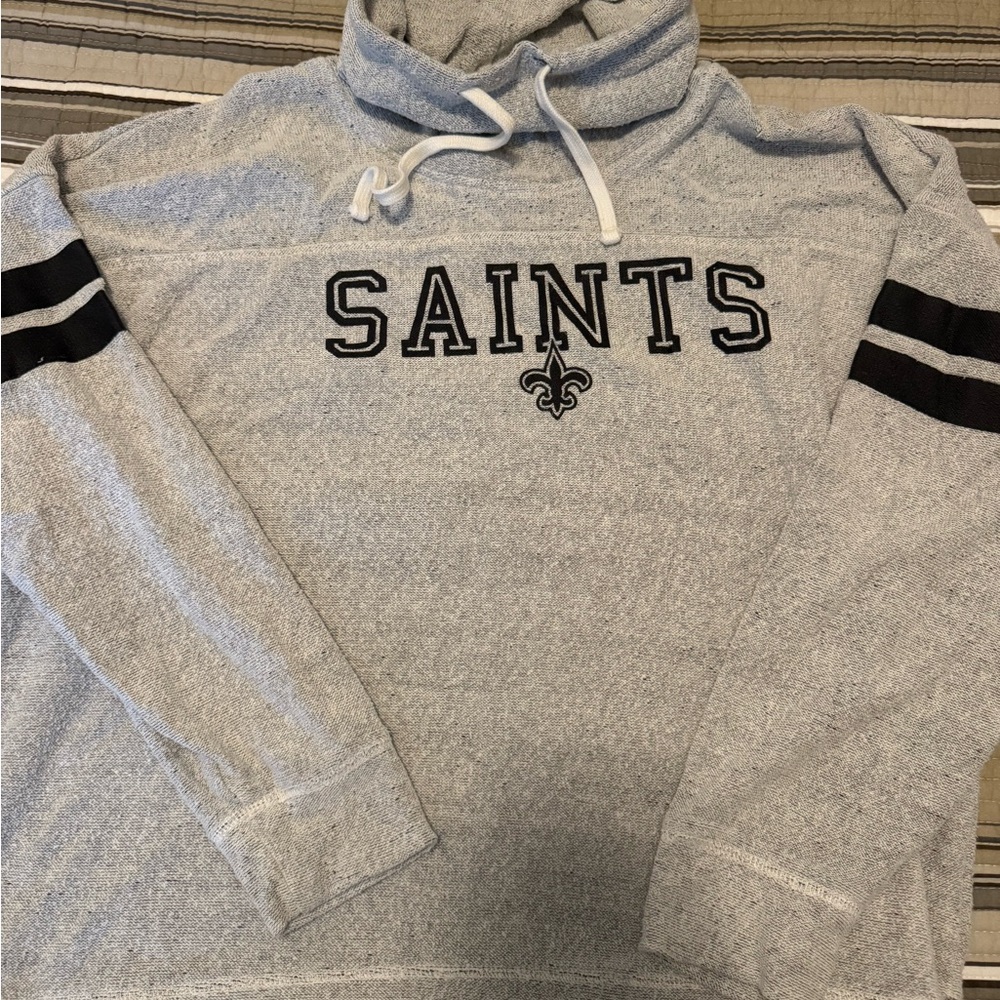 Saints Funnel Neck Sweatshirt